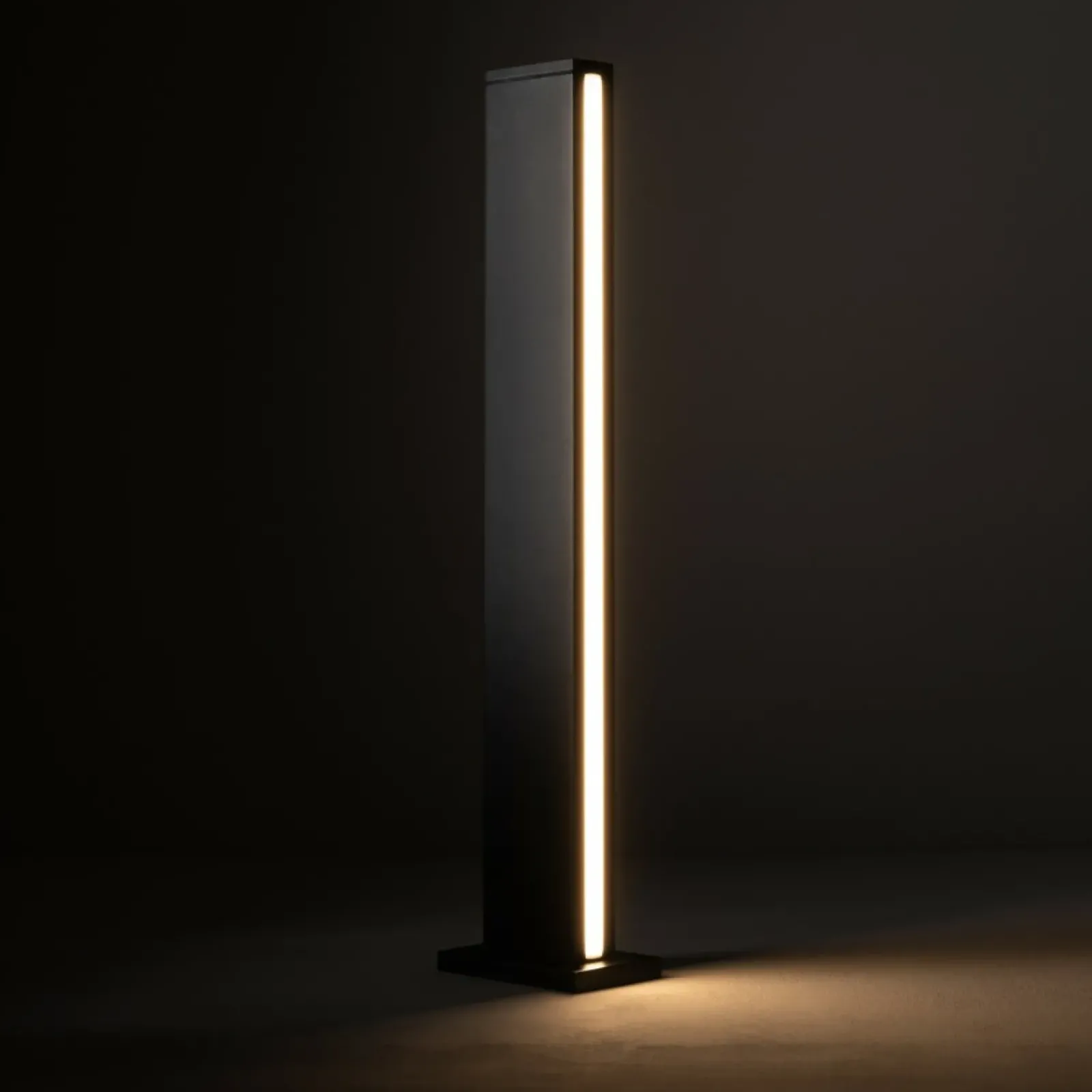 Sklep Kaja Ledowa, prosta lampa ogrodowa słupek 11376 SLIT LED | Kaja Oświetlenie* Lampy Ogrodowe Stojące