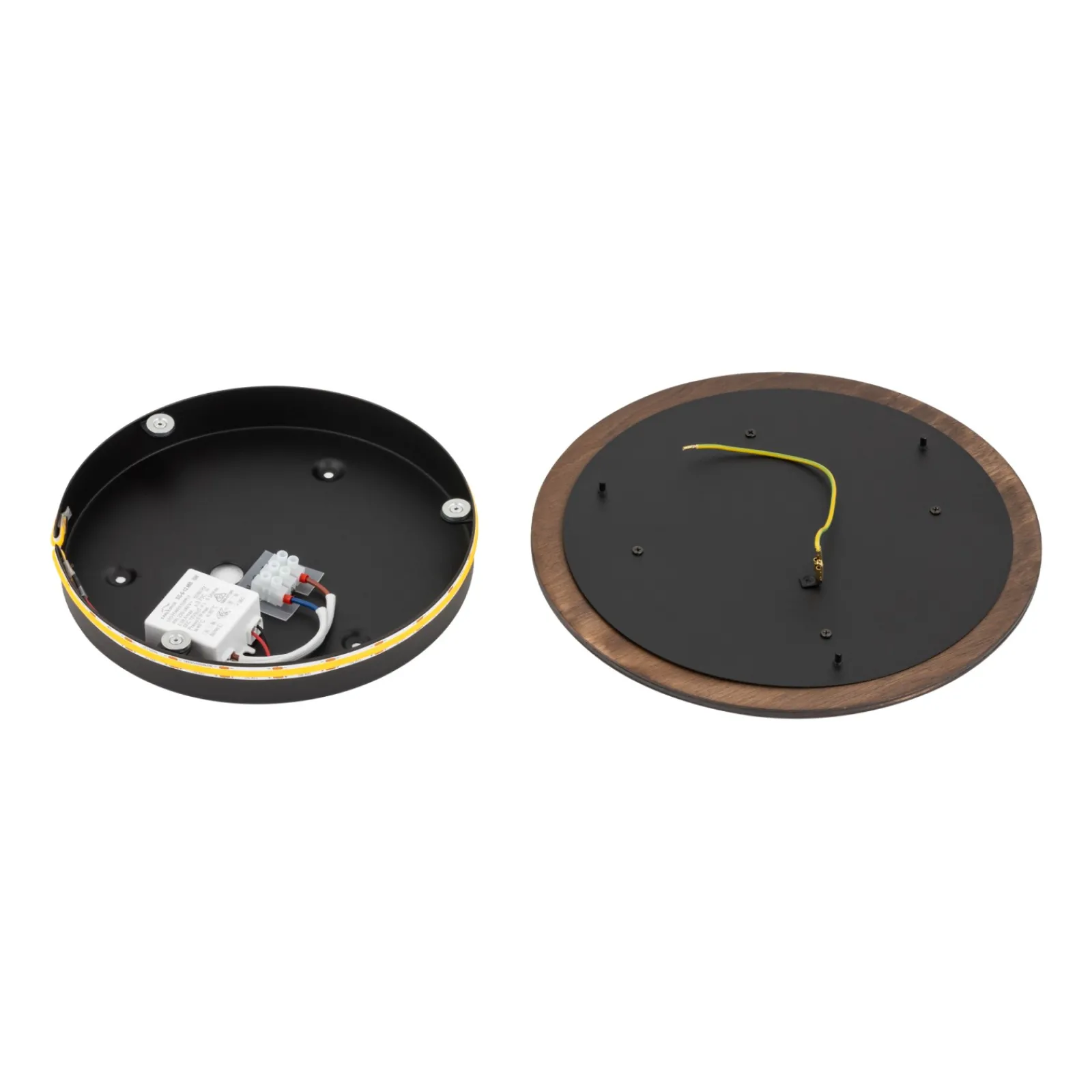 Sklep Kaja Ledowa tarcza ścienna ⌀25cm 3000K 11290 RING TIMBER LED | Kaja* Lampy Led