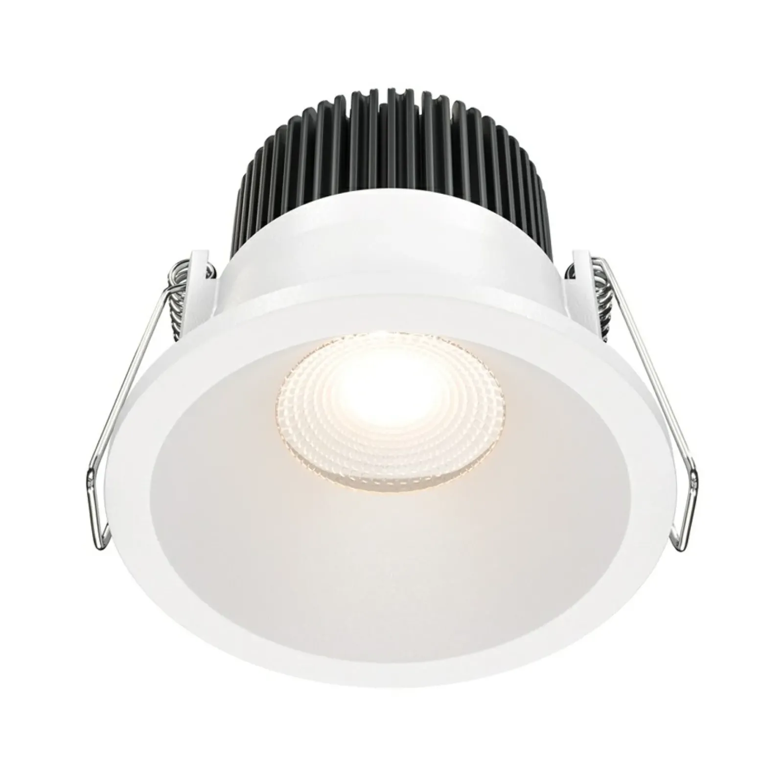 Sklep Kaja Ledowe, białe oczko wpustowe ⌀6cm 3000K DL034-01-06W3K-W z serii ZOOM* Lampy Led|Oprawy Podtynkowe