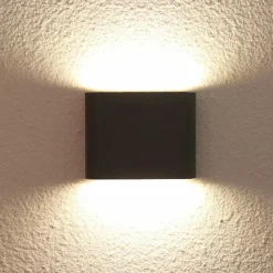 Sklep Kaja Ledowy kinkiet elewacyjny, geometryczny LP-1556/1W WH z serii SAP* Lampy Led