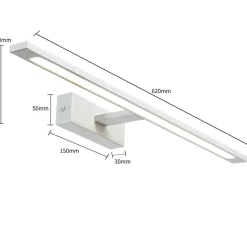 Sklep Kaja Ledowy kinkiet nad lustro 62cm GS-LWB-20W WH ISLA | Kaja Oświetlenie* Lampy Led