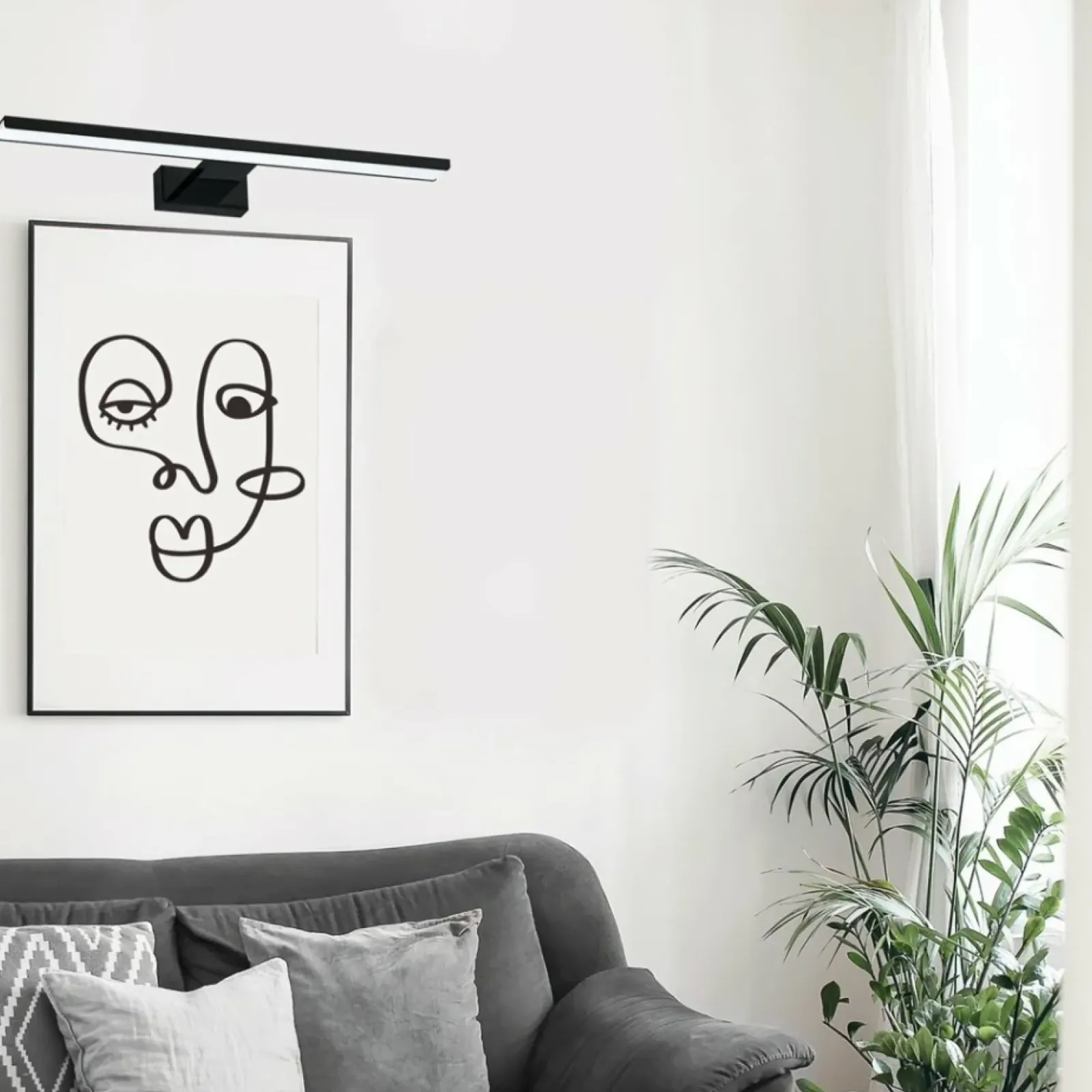 Sklep Kaja Ledowy kinkiet obrazowy, ciepła barwa światła ML8236 z serii PINTO | Kaja Oświet* Lampy Led