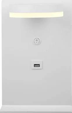 Sklep Kaja Ledowy kinkiet z USB, idealny do sypialni 21-76052 z serii COMPACT* Lampy Led