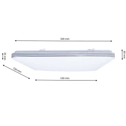 Sklep Kaja Ledowy plafon o mocy 72W, regulowana barwa ML4857 z serii PALERMO | Kaja Oświetl* Plafony Nowoczesne|Lampy Led