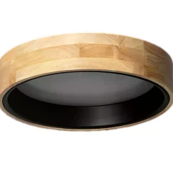 Sklep Kaja Ledowy plafon z dodatkiem drewna ABR-PLODV-C-15W-CCT NATURALE | Kaja* Plafony Nowoczesne|Lampy Led