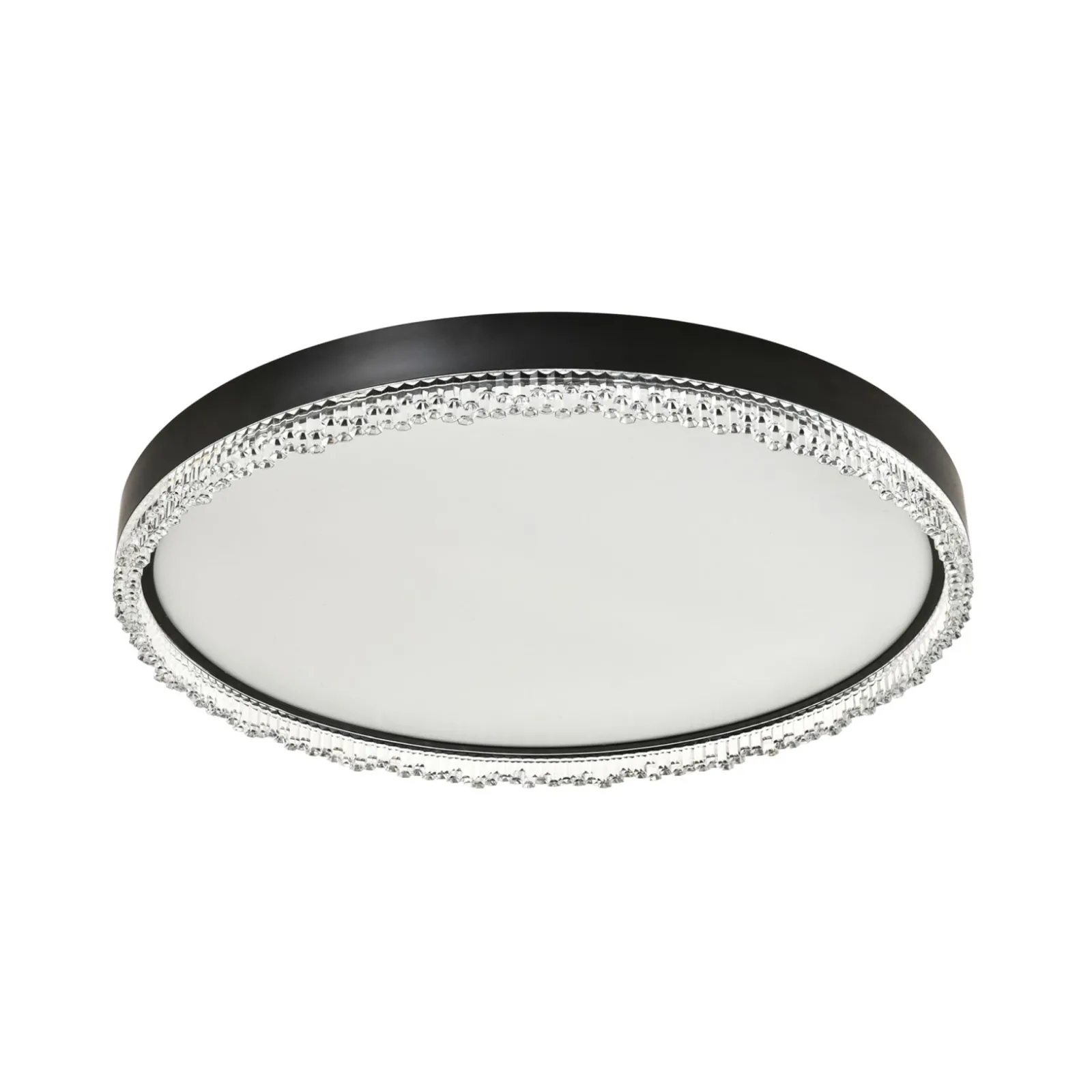 Sklep Kaja Ledowy plafon z kryształowym zdobieniem FM2304600R-MB REGI | Kaja* Plafony Nowoczesne|Lampy Led