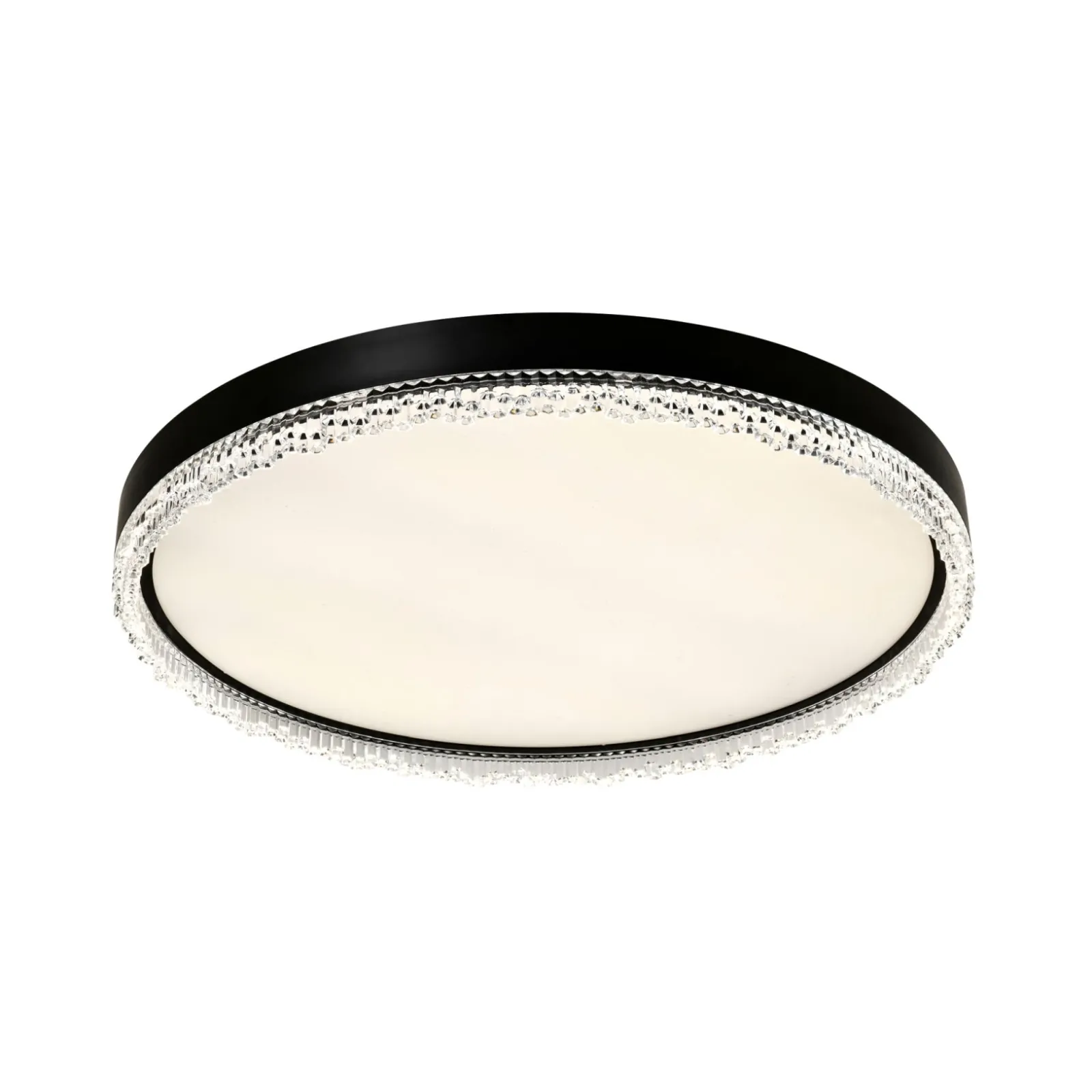 Sklep Kaja Ledowy plafon z kryształowym zdobieniem FM2304600R-MB REGI | Kaja* Plafony Nowoczesne|Lampy Led