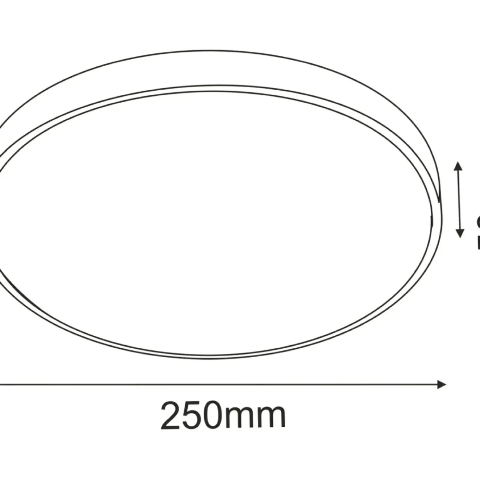 Sklep Kaja Ledowy plafon z neutralnym światłem ⌀25cm 4000K ANT 1061 IKA | Kaja* Lampy Do Łazienki|Plafony Klasyczne
