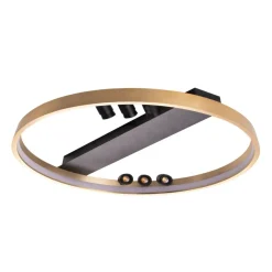 Sklep Kaja Ledowy plafon z reflektorami ⌀80cm AZ5833 SERAFINO 3-STEP DIMM | Kaja Outlet