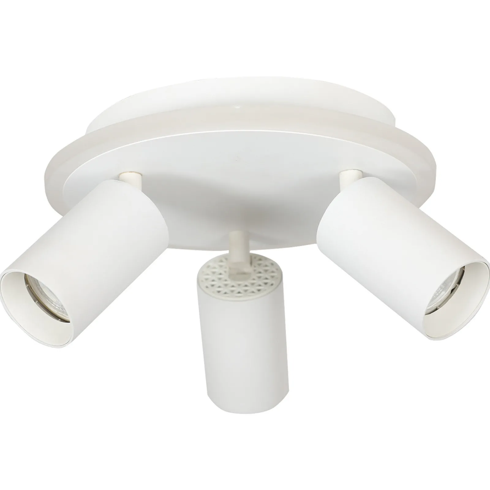 Sklep Kaja Ledowy plafon z reflektorami GU10 LP-0612/3C ROUND WH PARMA | Kaja* Plafony Nowoczesne|Lampy Led
