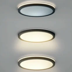 Sklep Kaja Ledowy plafon ze zmienną barwą ⌀30 PLF-63452-300R-28W-BL CORTE | Kaja* Lampy Led|Plafony Nowoczesne