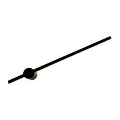 Sklep Kaja Ledowy, prosty kinkiet do salonu 60cm W90477-60BK TROY | Kaja* Lampy Led