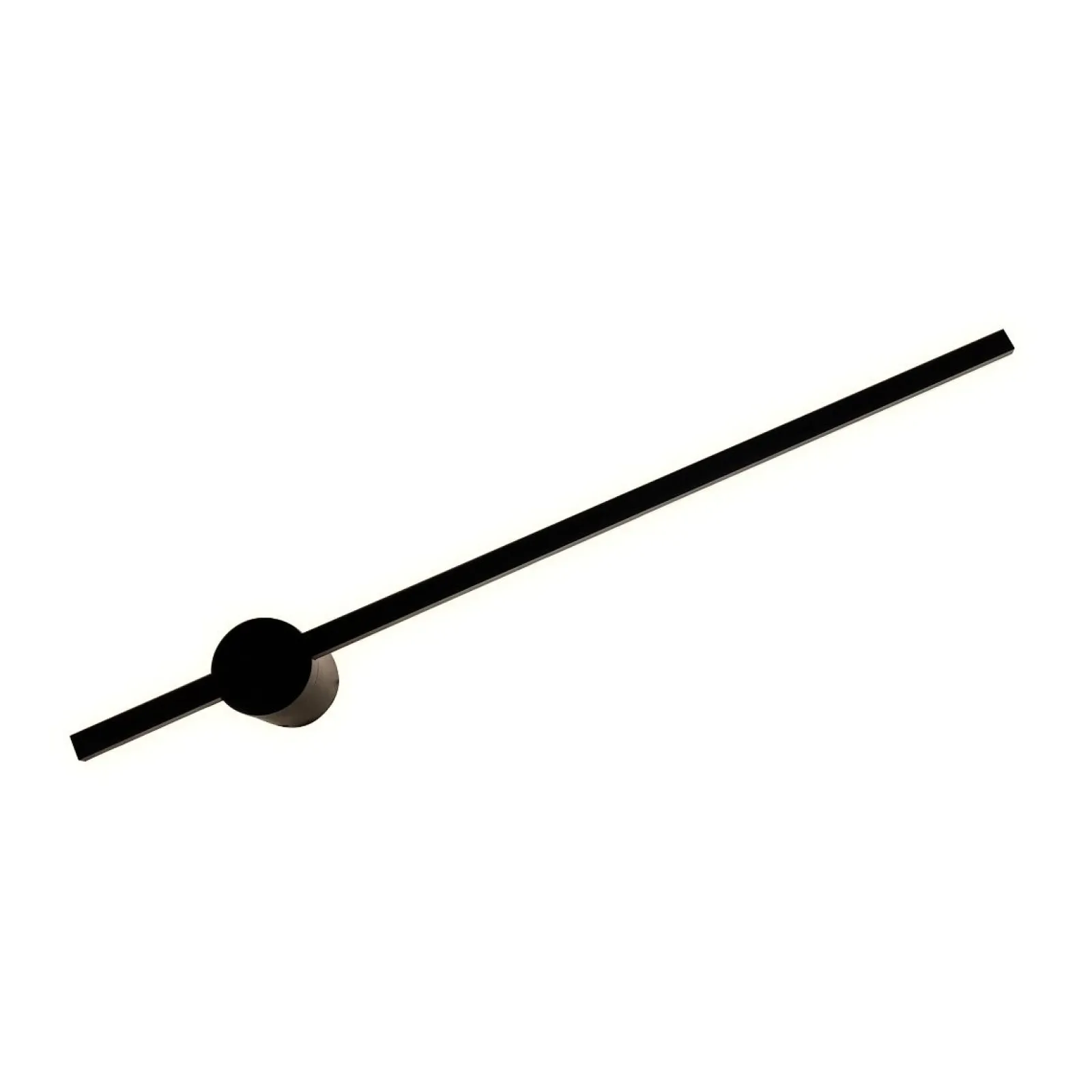 Sklep Kaja Ledowy, prosty kinkiet do salonu 60cm W90477-60BK TROY | Kaja* Lampy Led