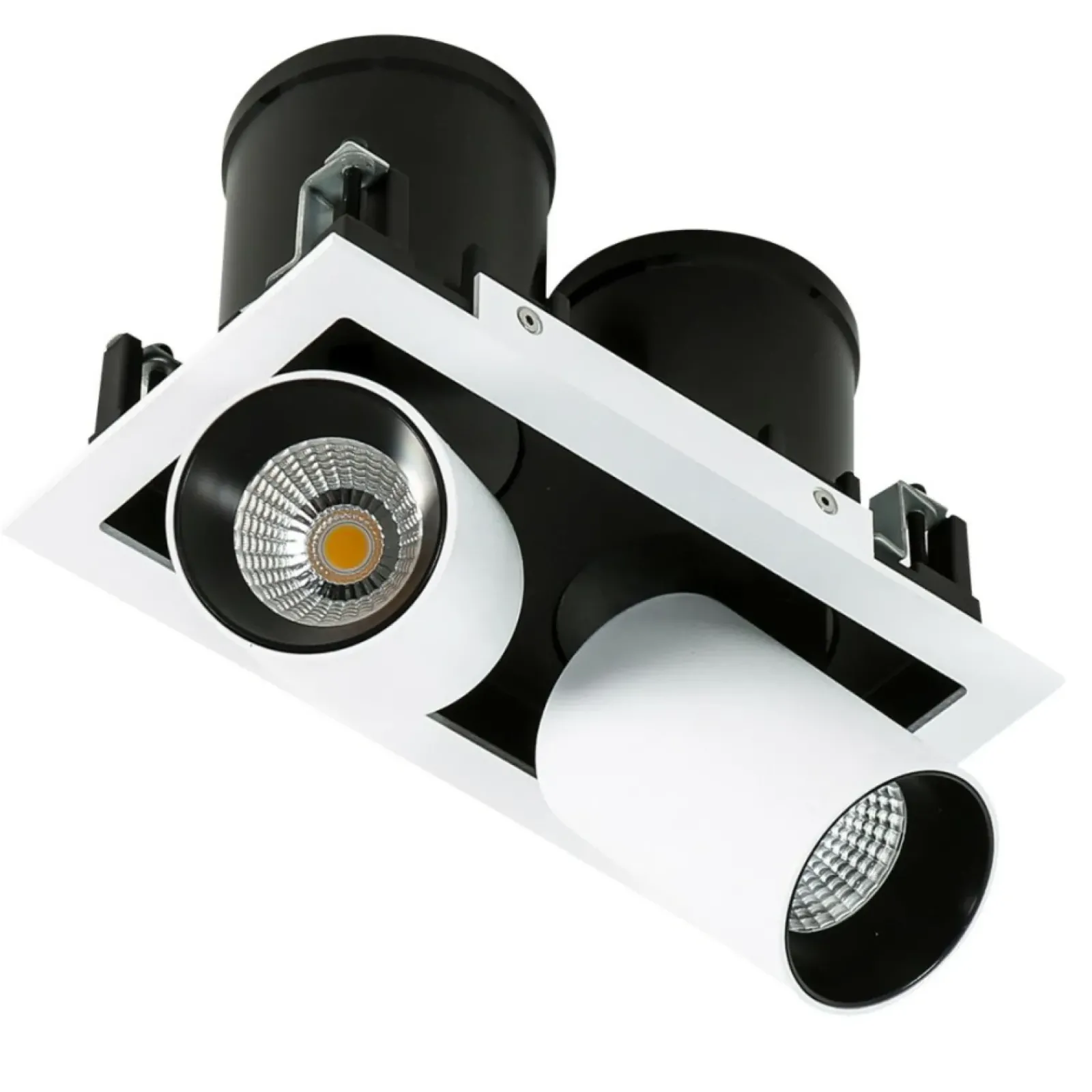 Sklep Kaja Ledowy reflektor GL7117-2/12W 4000K WH+BL MERCANTA | Kaja Oświetlenie* Lampy Led|Oprawy Podtynkowe