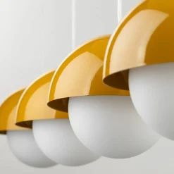 Sklep Kaja Liniowa, kolorowa lampa wisząca TK 10267 BONO OCHRA | Kaja Oświetlenie Sale