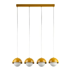 Sklep Kaja Liniowa, kolorowa lampa wisząca TK 10267 BONO OCHRA | Kaja Oświetlenie Sale