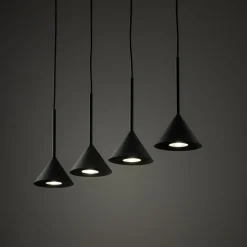 Sklep Kaja Liniowa lampa do oświetlenie stołu TK 10305 CONO BLACK MINI | Kaja Cheap