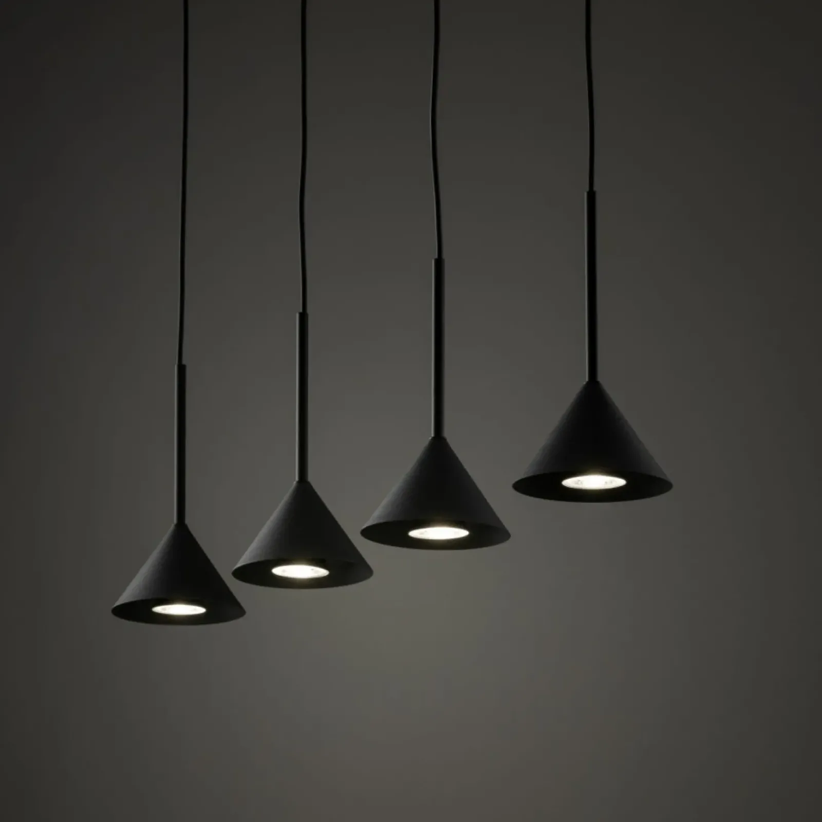 Sklep Kaja Liniowa lampa do oświetlenie stołu TK 10305 CONO BLACK MINI | Kaja Cheap