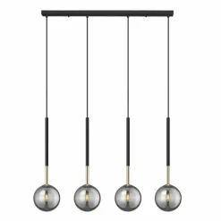 Sklep Kaja Liniowa lampa nad stół w kuchni P0574-04D-SDFZ ARCTURUS | Kaja Cheap
