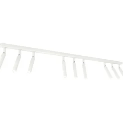 Sklep Kaja Liniowa lampa sufitowa 116cm ze spotami 1352/9 IVI 9 WHITE | Kaja biały Online