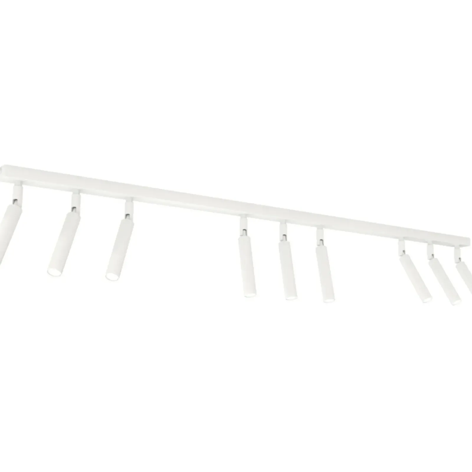 Sklep Kaja Liniowa lampa sufitowa 116cm ze spotami 1352/9 IVI 9 WHITE | Kaja biały Online