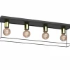 Sklep Kaja Liniowa lampa sufitowa, złote oprawki E27 LX 8112 HOMEN | Kaja Best Sale