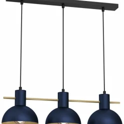 Sklep Kaja Liniowa lampa wisząca, niebieskie klosze LX 4379 ESTATE MINI | Kaja Hot