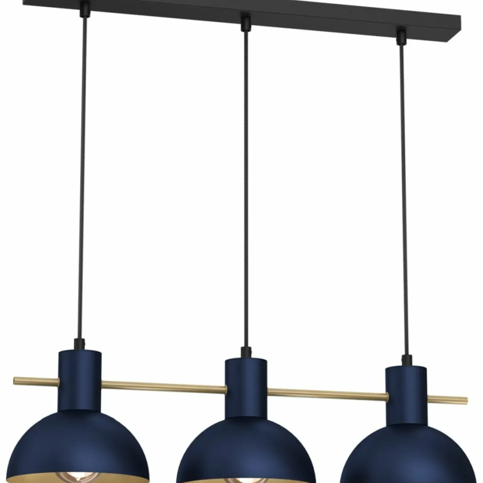 Sklep Kaja Liniowa lampa wisząca, niebieskie klosze LX 4379 ESTATE MINI | Kaja Hot