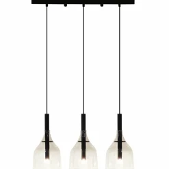 Sklep Kaja Liniowa lampa wisząca z 3 kloszami ANT 5096 BOTOR | Kaja Oświetlenie Sale