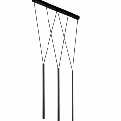 Sklep Kaja Liniowa lampa wisząca z 3 wąskimi tubami ANT 7946 MIAKI | Kaja Outlet