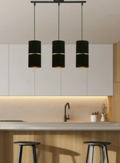 Sklep Kaja Liniowa lampa wisząca z abażurami typu tuba 33-19783 GINA | Kaja Outlet