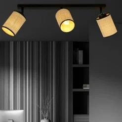 Sklep Kaja Listwa sufitowa z abażurami w stylu boho 1151/3 YOGA | Kaja Shop