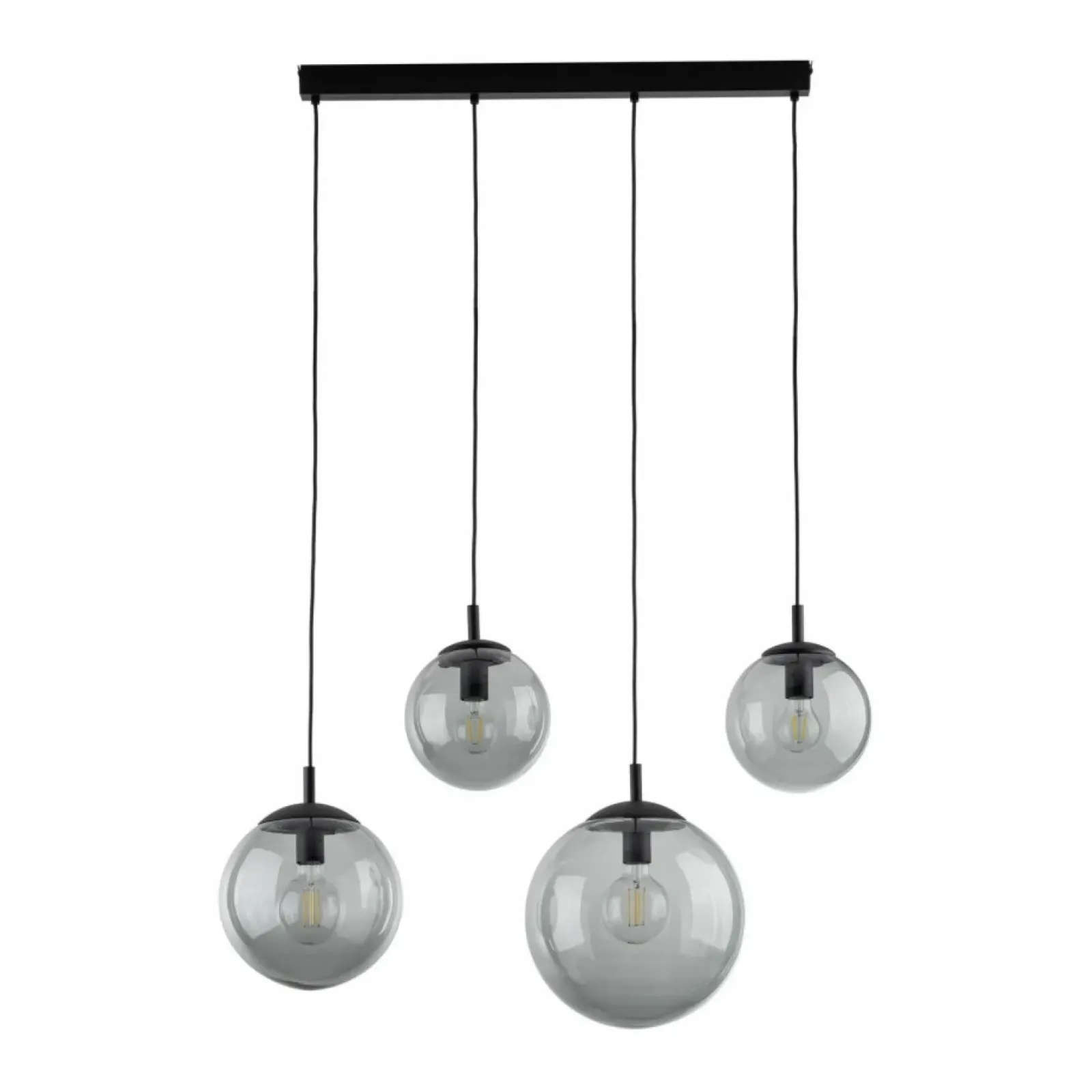 Sklep Kaja Listwa sufitowa z ciemnymi kloszami TK 5381 ESME GRAPHITE | Kaja Fashion