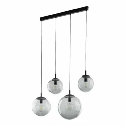Sklep Kaja Listwa sufitowa z ciemnymi kloszami TK 5381 ESME GRAPHITE | Kaja Fashion