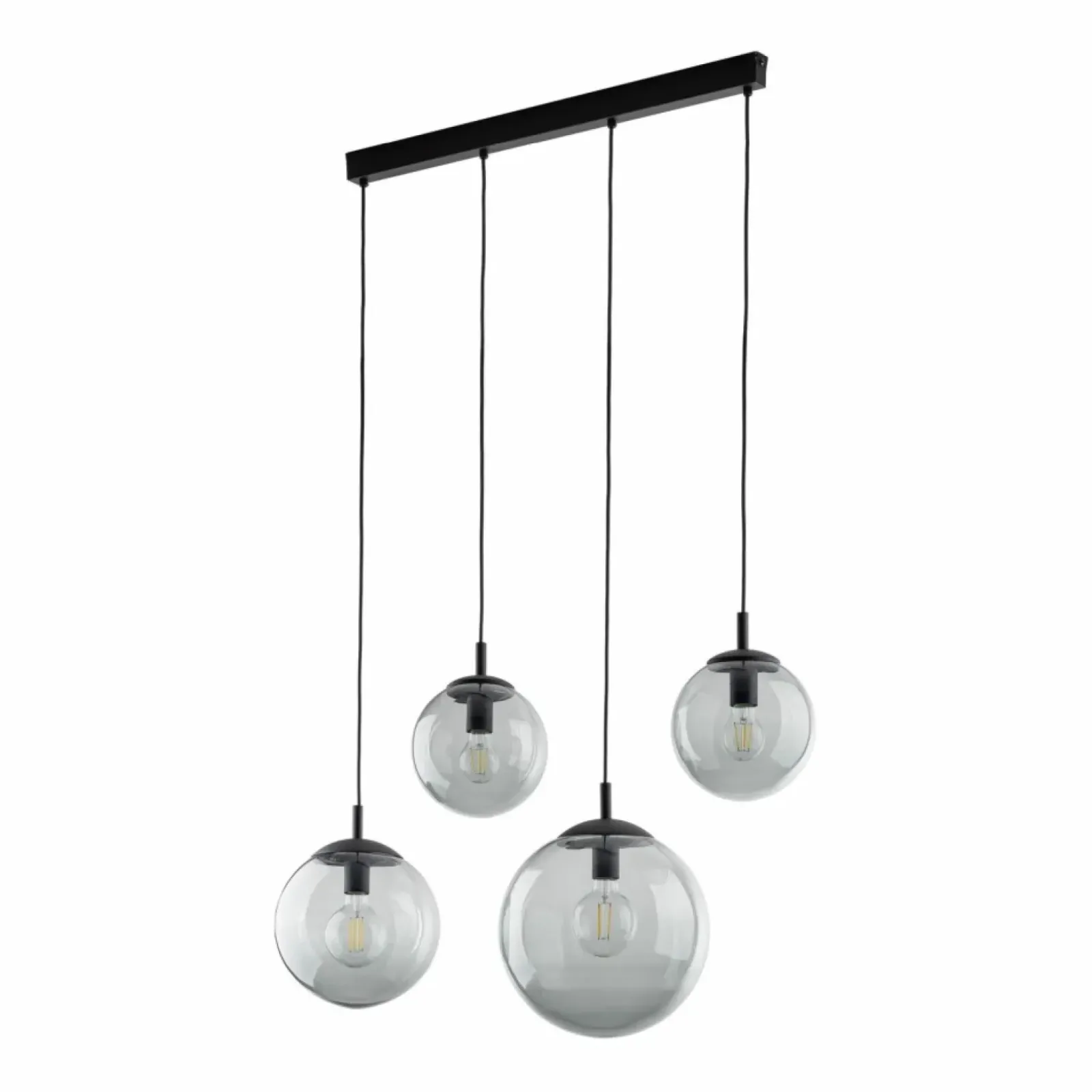 Sklep Kaja Listwa sufitowa z ciemnymi kloszami TK 5381 ESME GRAPHITE | Kaja Fashion