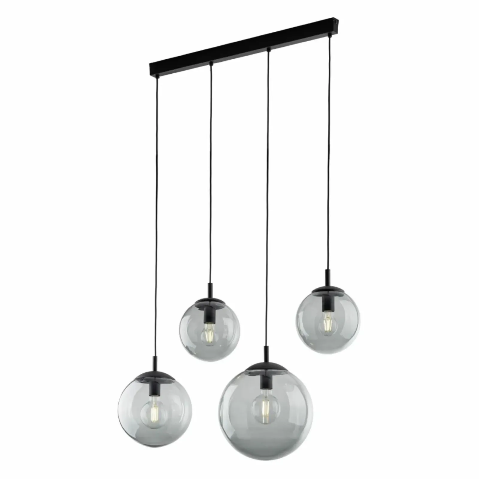 Sklep Kaja Listwa sufitowa z ciemnymi kloszami TK 5381 ESME GRAPHITE | Kaja Fashion
