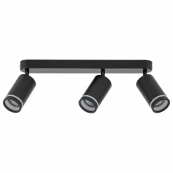Sklep Kaja Listwa sufitowa z regulowanymi reflektorami TK 6914 JET BLACK | Kaja Shop