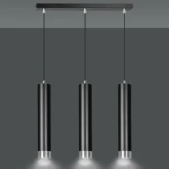 Sklep Kaja Listwa z 3 lampami wiszącymi nad stół w jadalni 643/3 | Kaja Flash Sale