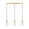 Sklep Kaja Listwa z lampami wiszącymi w złotym kolorze 106335 | Kaja Oświetlenie Shop