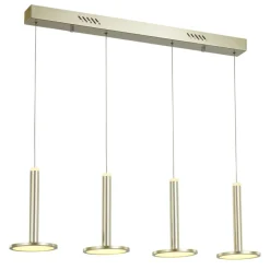 Sklep Kaja Listwa z ledowymi zwisami MD17033012-4B GOLD OLIVER | Kaja Oświetlenie złoty Store