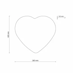 Sklep Kaja Lniana lampa sufitowa do pokoju dziecięcego TK 757 HEART | Kaja Best Sale