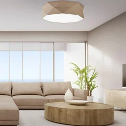 Sklep Kaja Lniana lampa sufitowa z kloszem 60 cm TK 6195 KANTOOR | Kaja Outlet