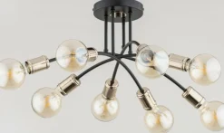 Sklep Kaja Lofotowa lampa sufitowa z wyeksponowanymi żarówkami AL 63098 | Kaja Best Sale