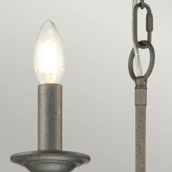 Sklep Kaja Loftowa lampa wisząca na 6 żarówek CROWN6 z serii CROWN* Randole Tradycyjne