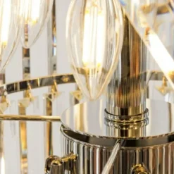 Sklep Kaja Luksusowa, duża lampa wisząca glamour ZM 19002/40-CHR LUXE | Kaja Best