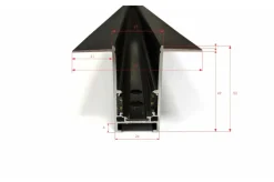 Sklep Kaja 1m prowadnica podtynkowa do szyny AZ4863 ALFA MAGNETIC52 48V GIPS1* Szynoprzewody Podtynkowe