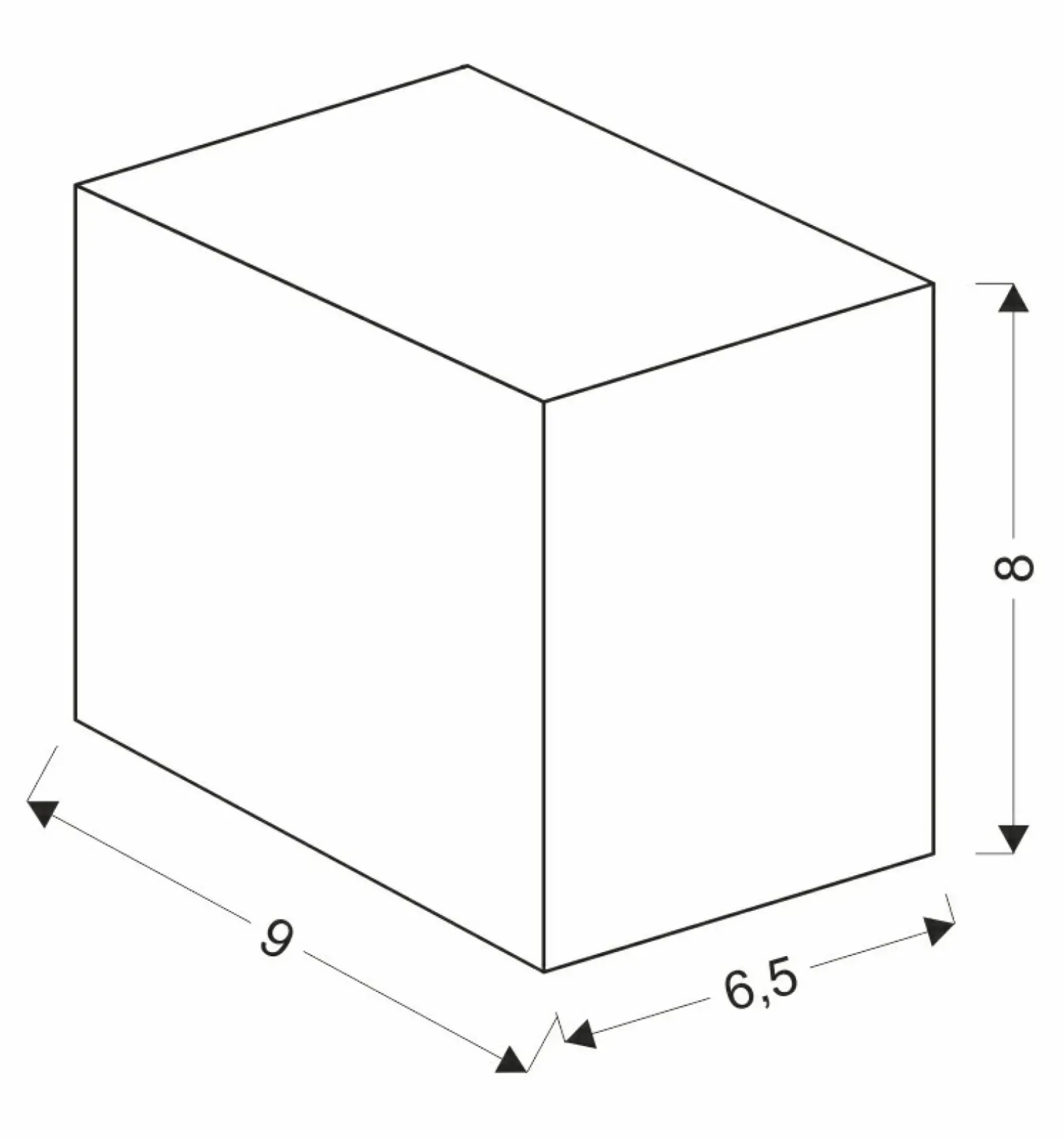 Sklep Kaja Mała, geometryczna lampa zewnętrzna kinkiet 21-32300 NERIUM | Kaja* Kinkiety Ogrodowe
