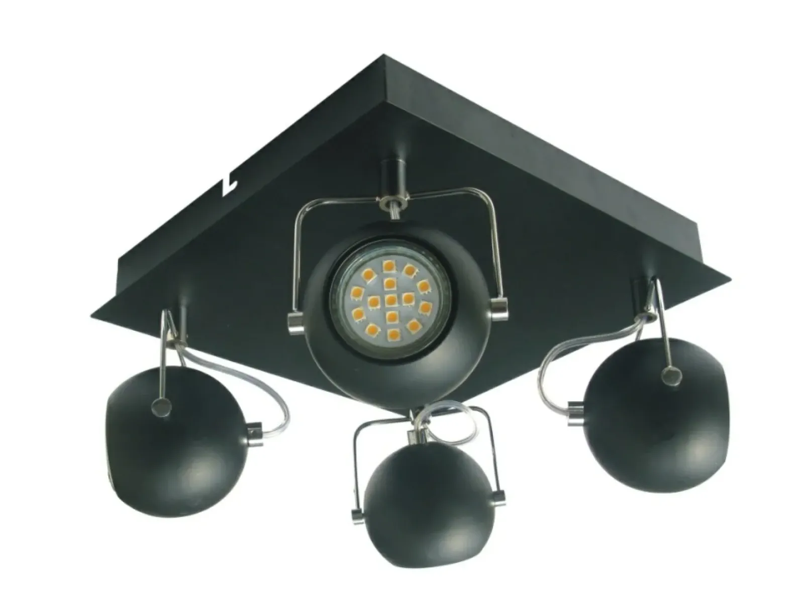 Sklep Kaja Matowa lampa sufitowa z 4 reflektorami 98-25036 TONY | Kaja* Randole Tradycyjne