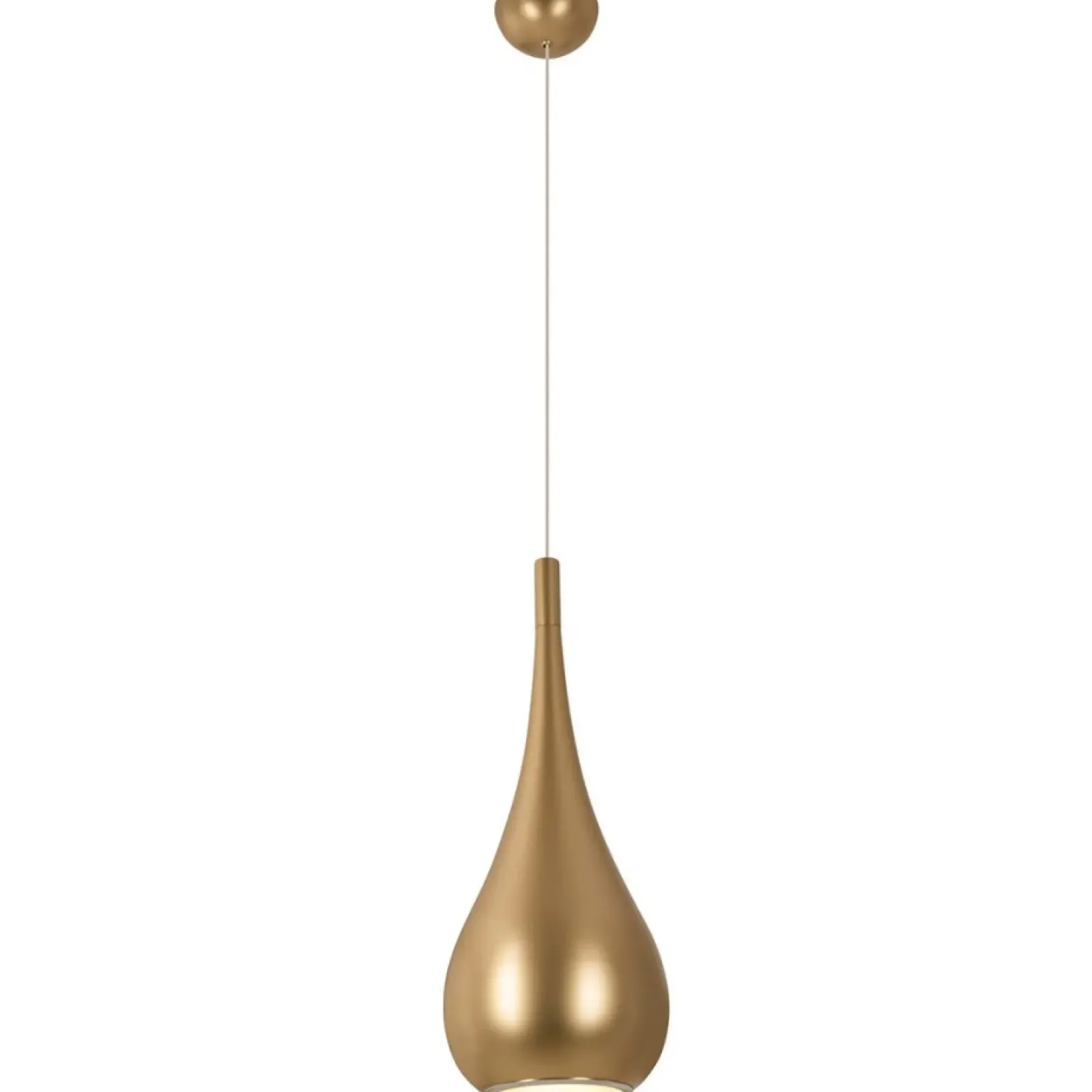 Sklep Kaja Matowa, złota lampa wisząca, do kuchni MX P0436 DROP | Kaja Clearance