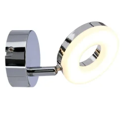 Sklep Kaja Mały, owany kinkiet z obręczą 91-60761 THEMA | Kaja Oświetlenie* Lampy Led|Kinkiety Tradycyjne